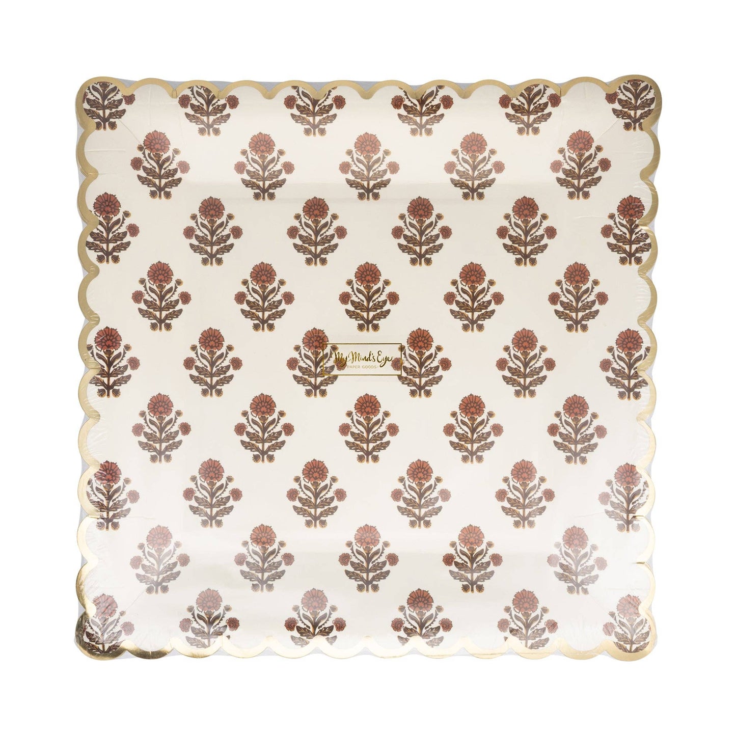 GVT1240 - Give Thanks Floral 90" Paper Plate
