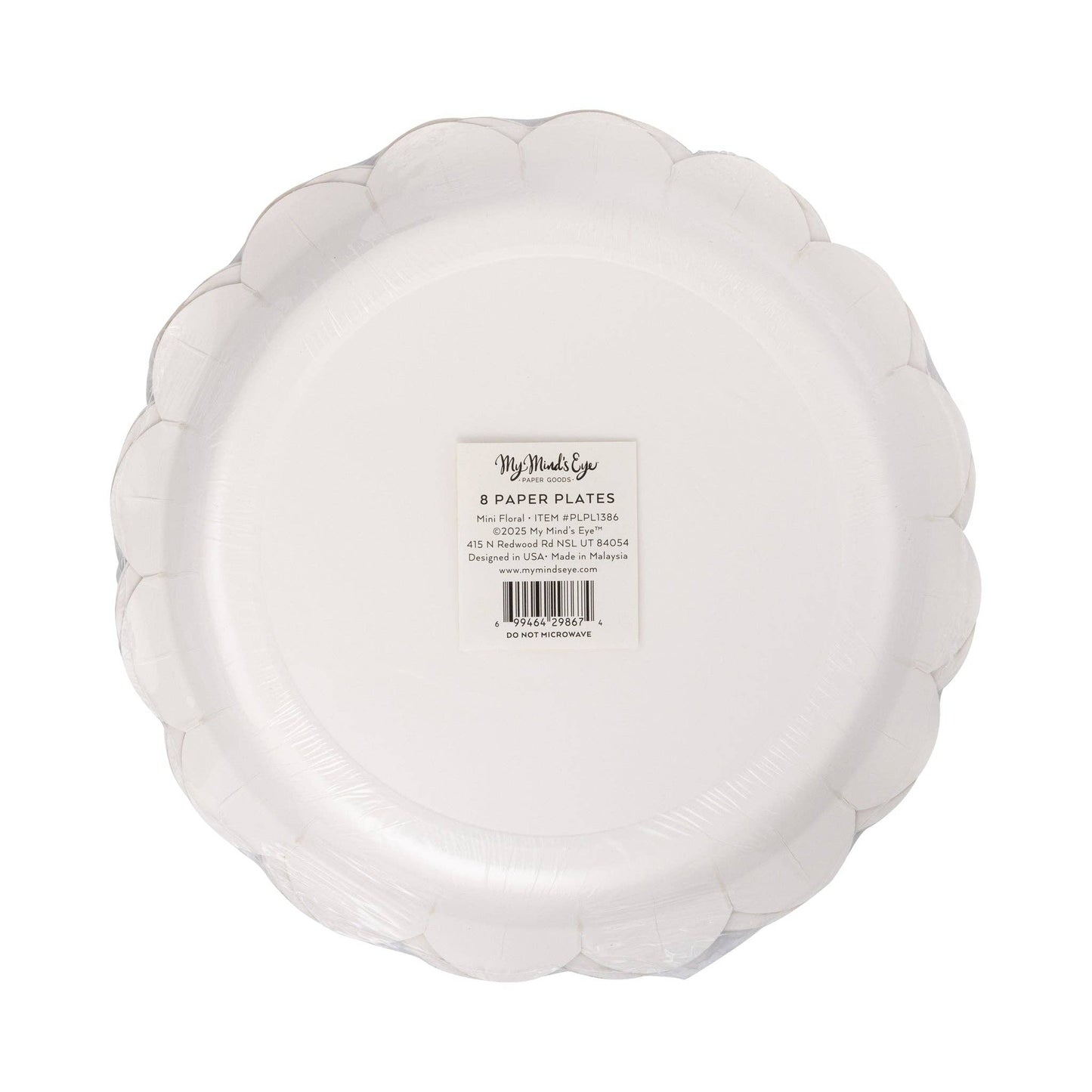 PLPL1386 - Warm Floral Plate