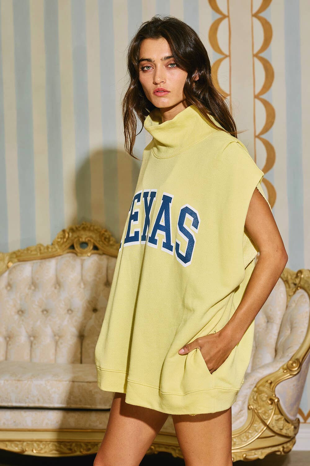 Georgia Oversized Muscle Capelet