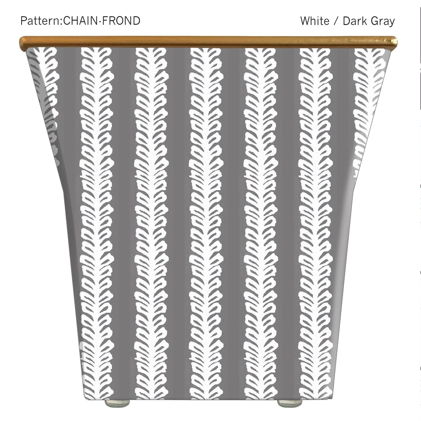 Chain Frond Cachepot Candle