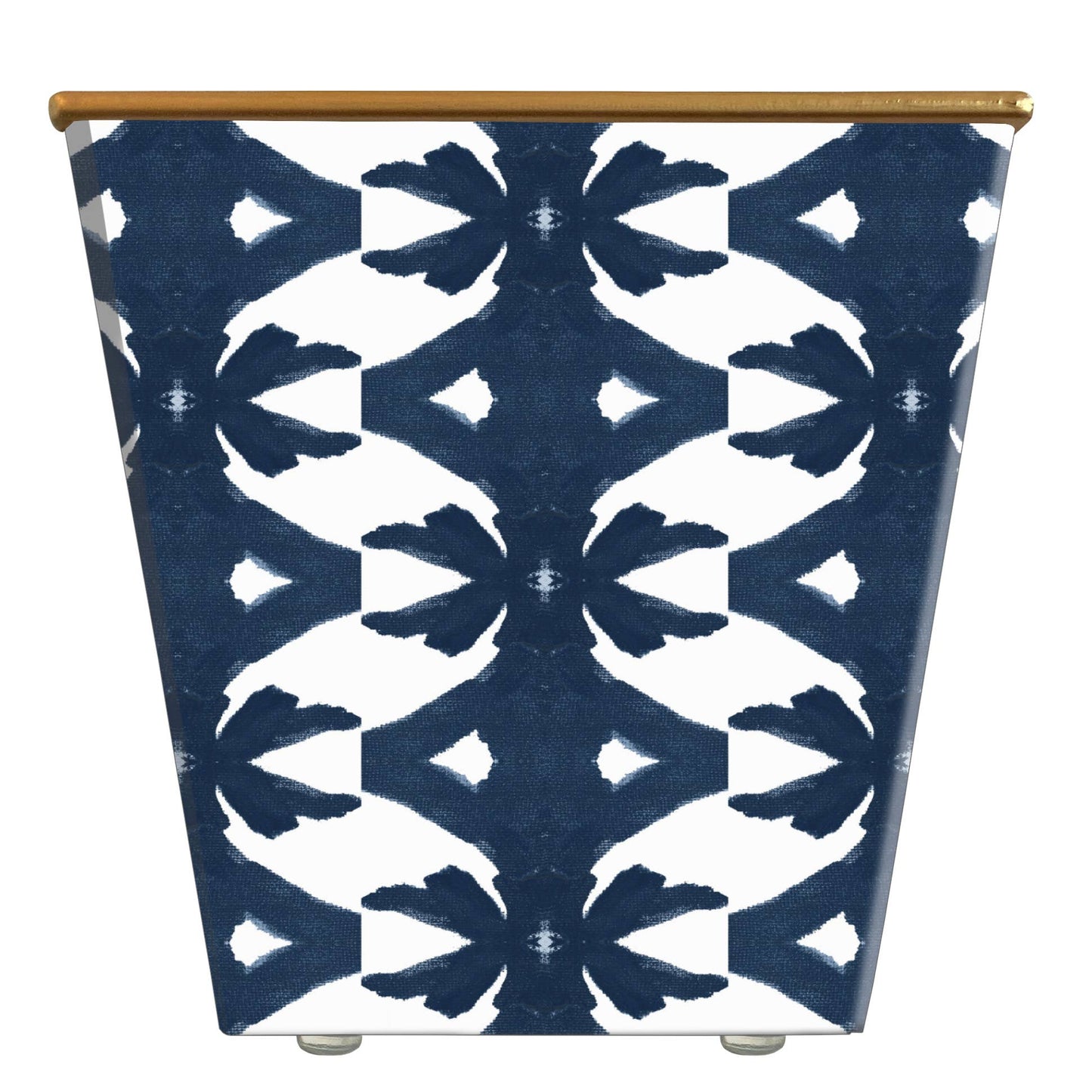 Laura Park Palm Navy: Cachepot Container Only