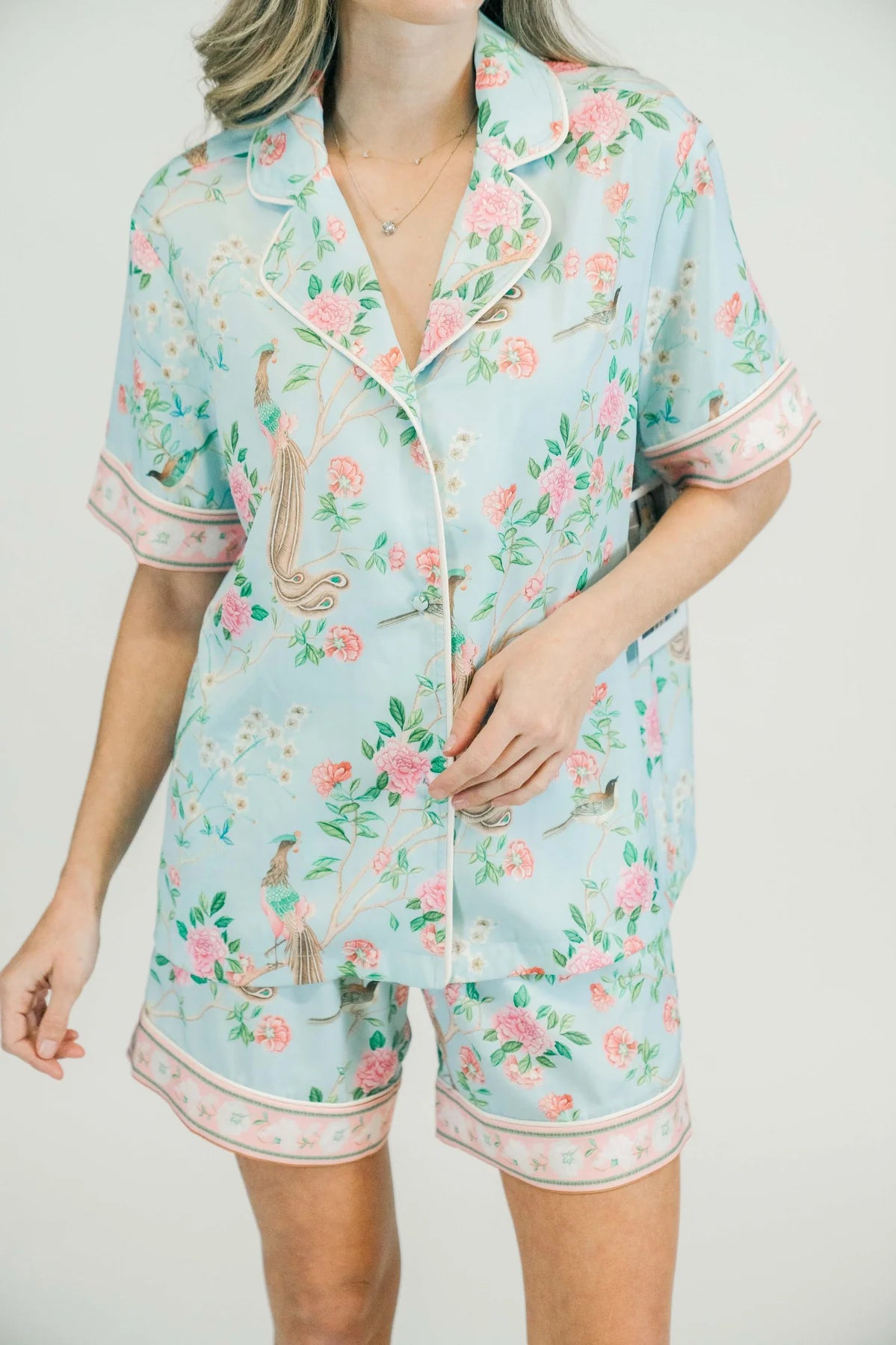 Celine Short PJ Set in Bernadette