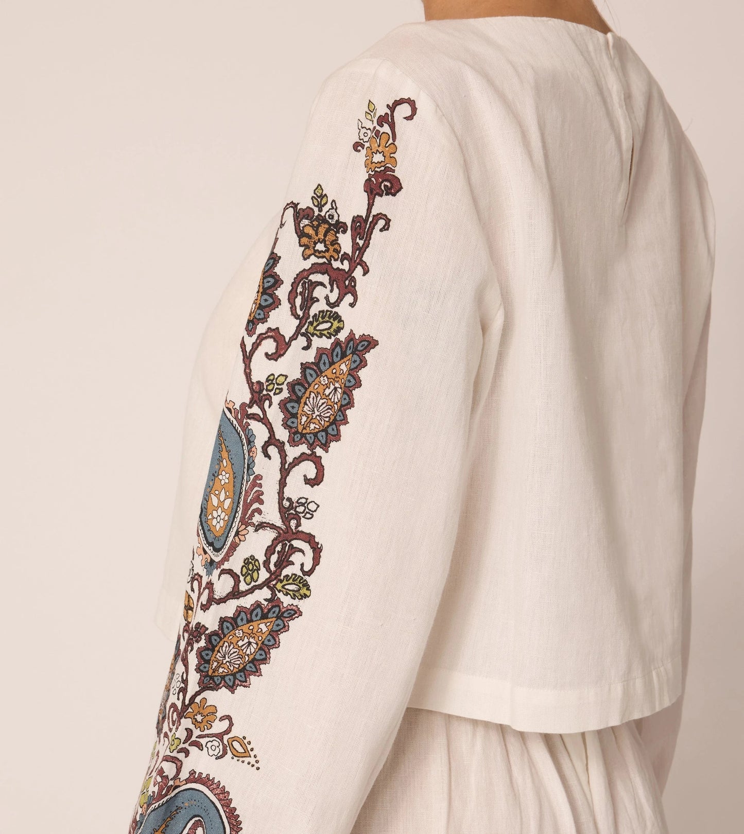 Georgia Blouse in Veneto Paisley Print