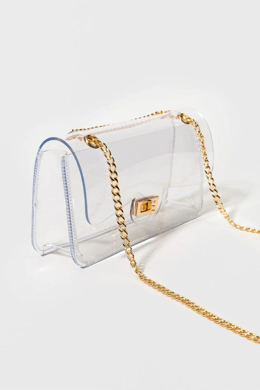 Clear Vegan Pouch Crossbody