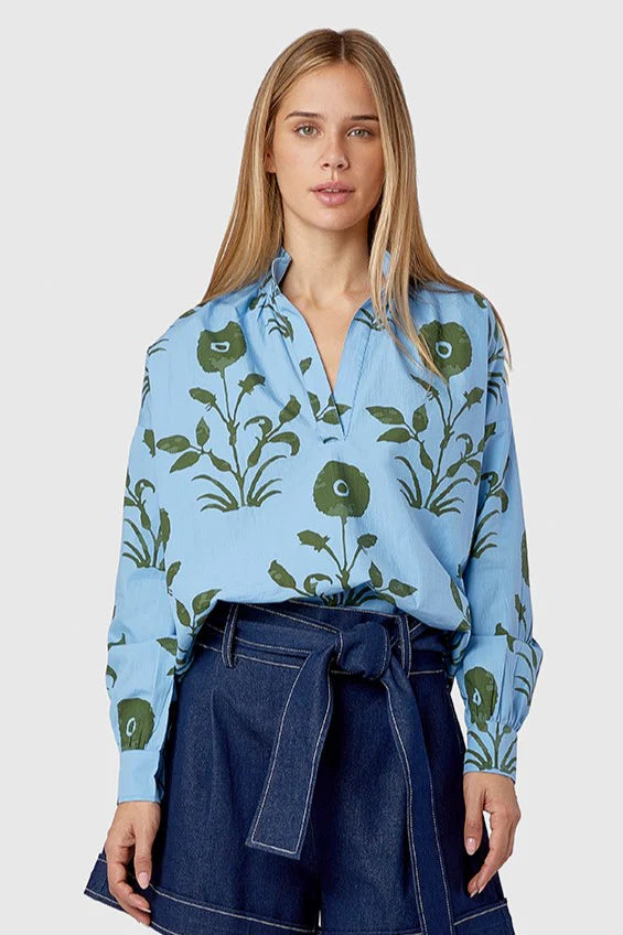 Jane Top in Poppy
