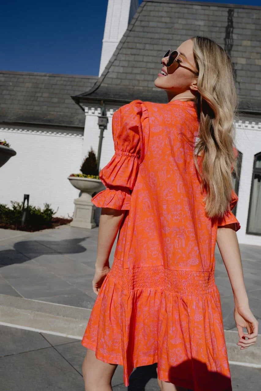 Melanie Dress in Pink