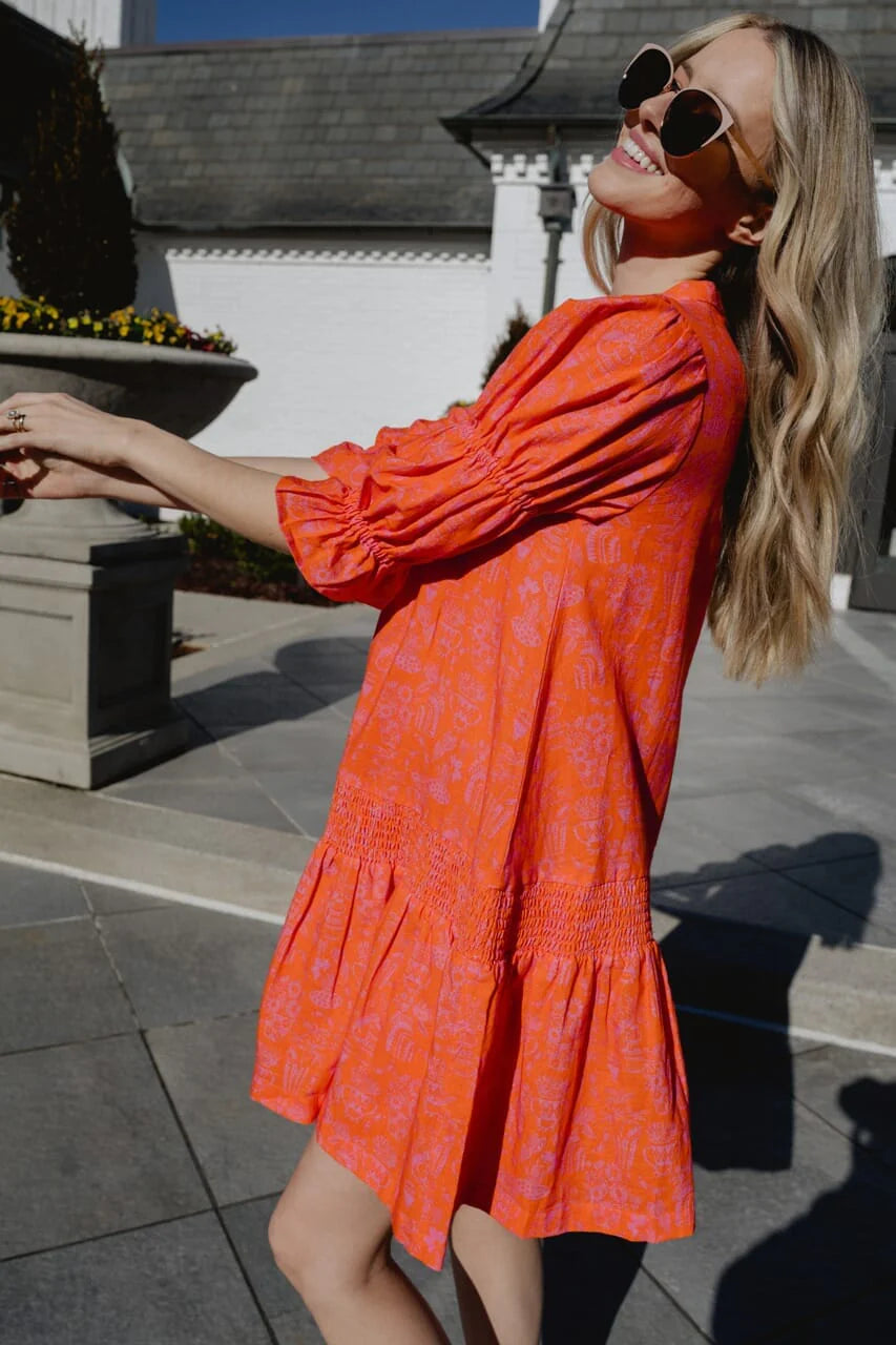 Melanie Dress in Pink