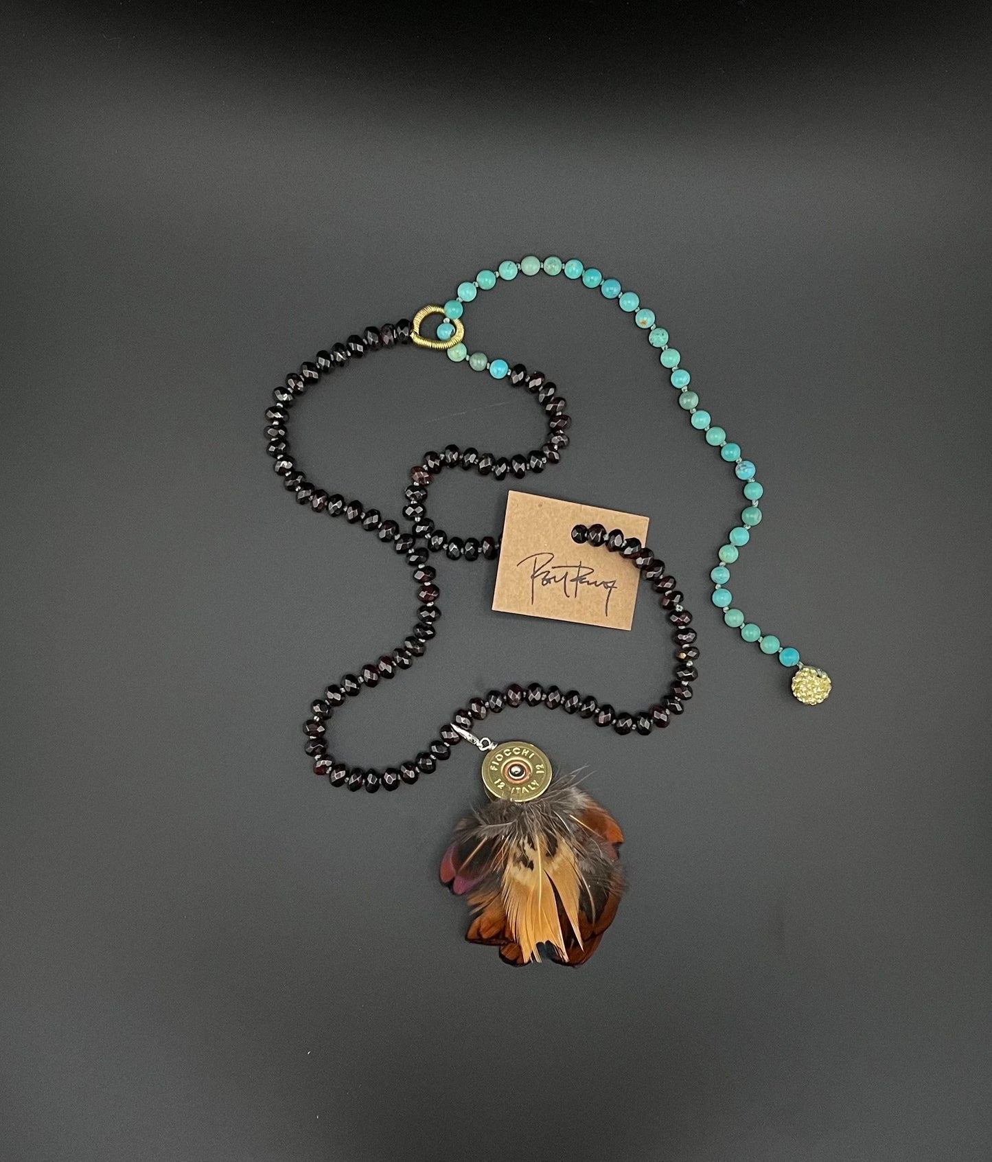 Smith in Garnets and Turquoise