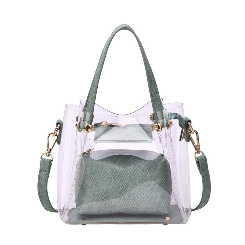 Clear Vegan Pouch Crossbody