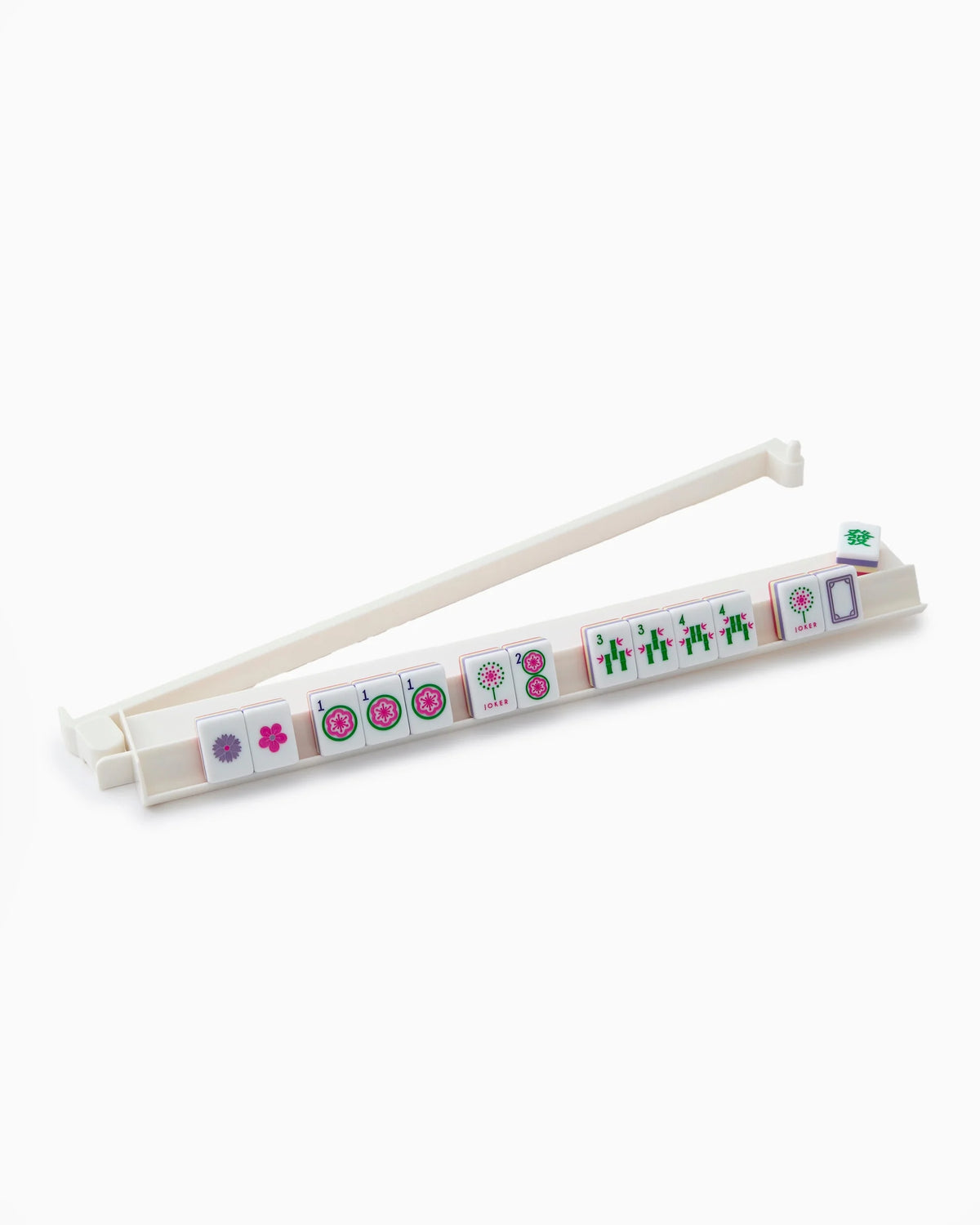 White Acrylic Rack & Pusher Set