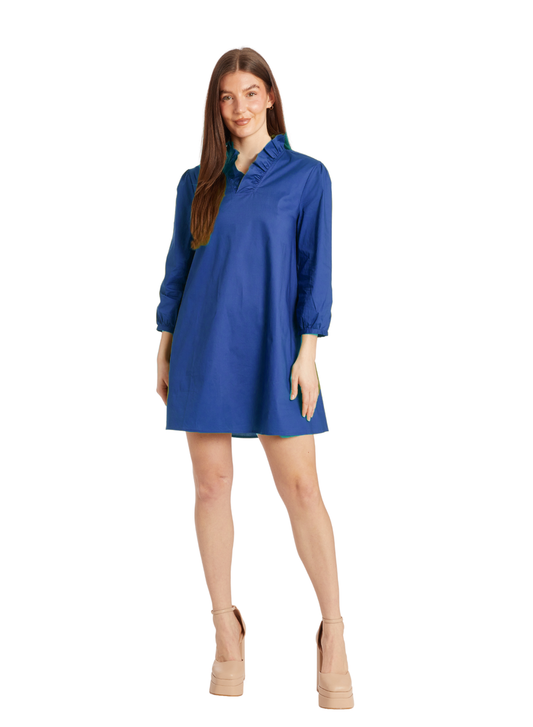Ava Dress in Navy