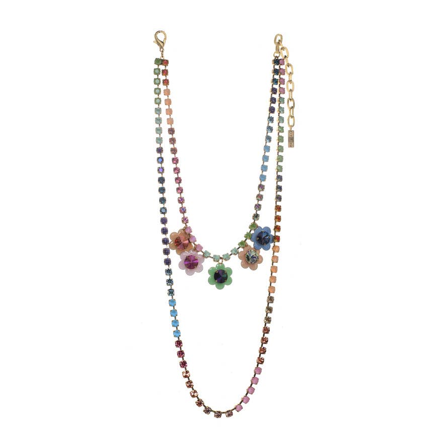 Trina Necklace - Antique Gold Plated