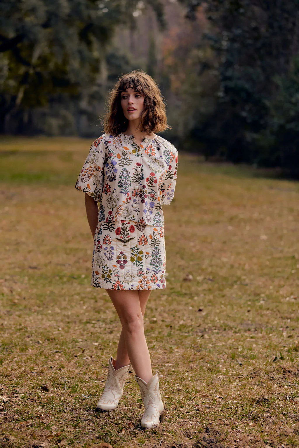 Freda Top in Garden of Wales