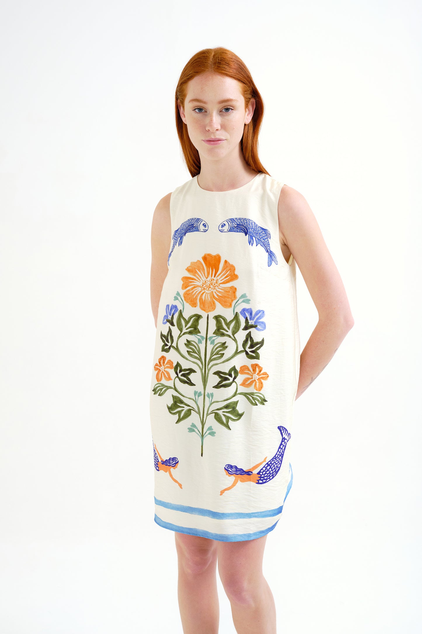 Mermaid Island Short Dress
