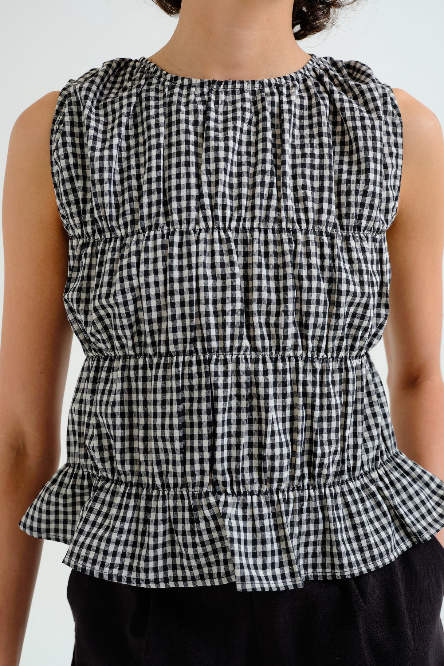 Gingham Pant