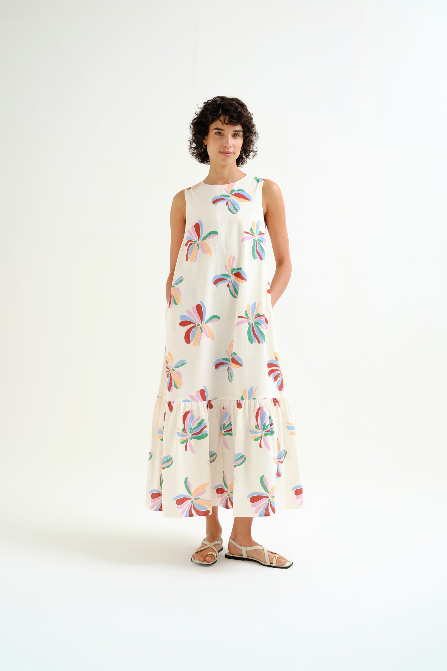 Birds of a Feather Long Dress
