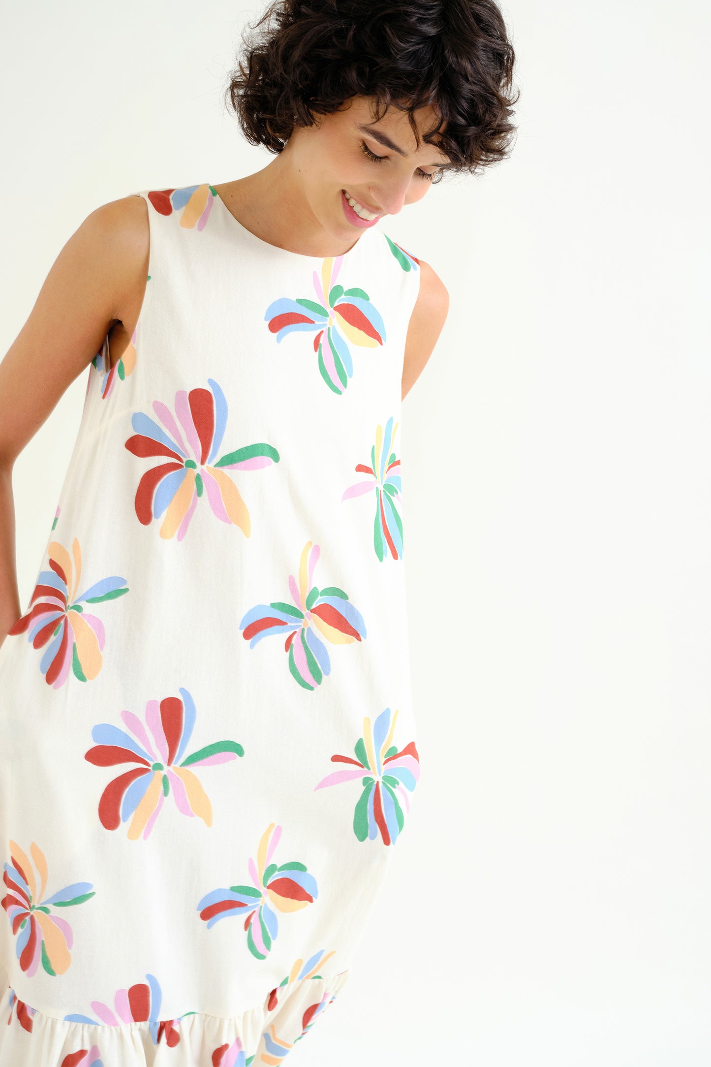 Birds of a Feather Long Dress
