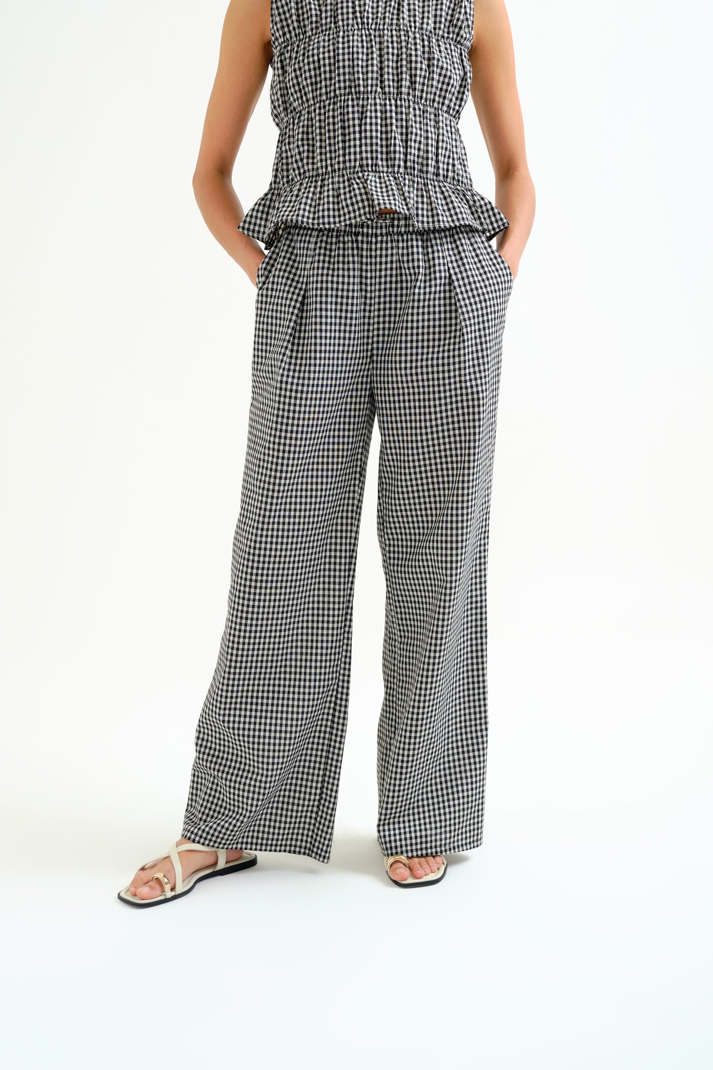 Gingham Pant