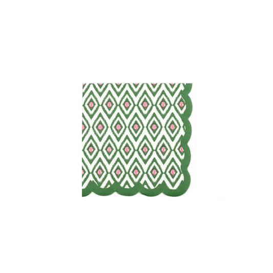 Bold Ikat Beverage Napkin