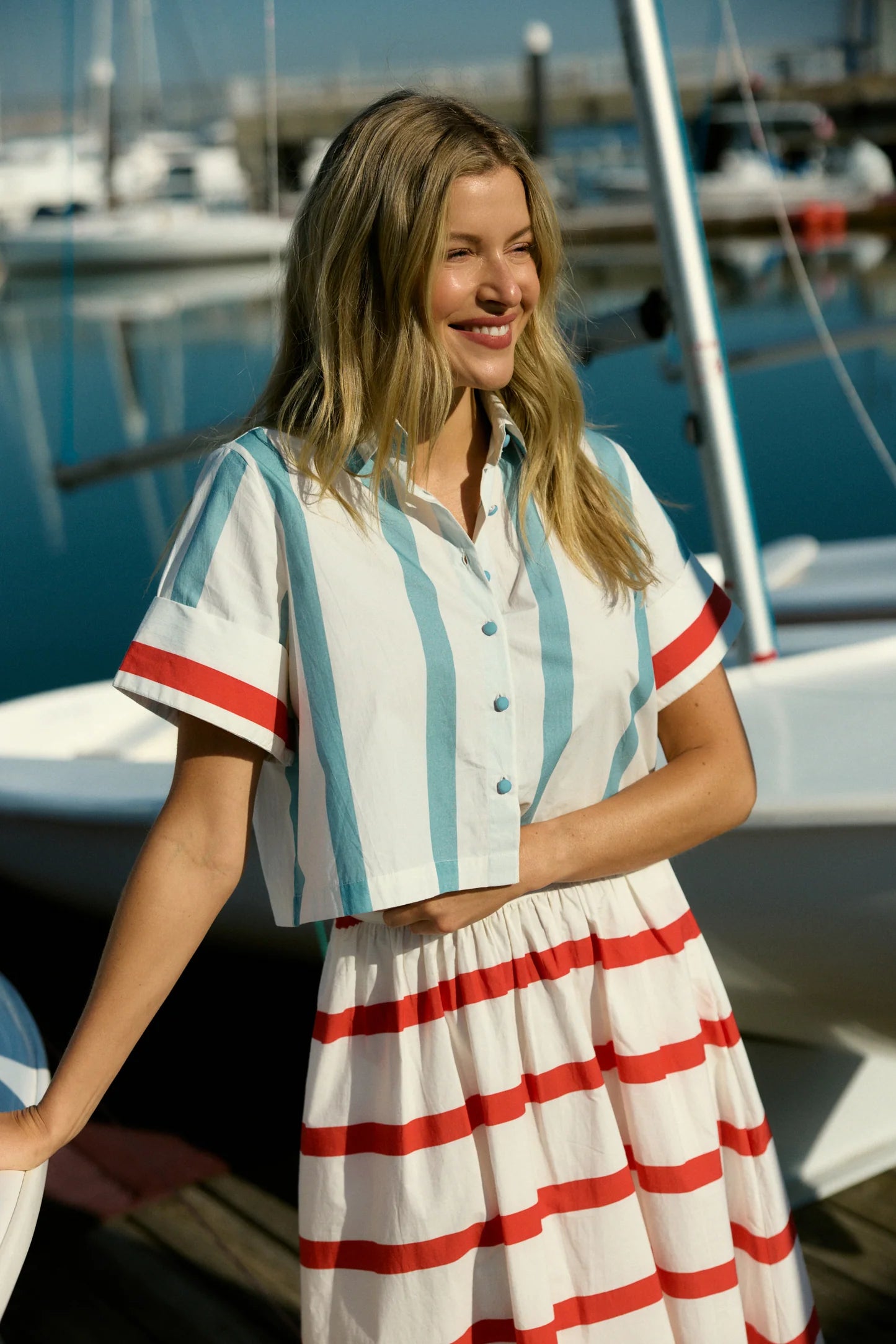 Kyle Shirt in Buoy Stripes