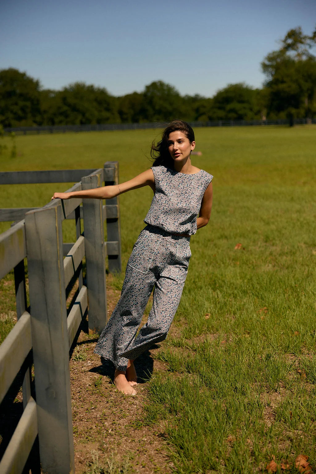 Abby Pants in Shale