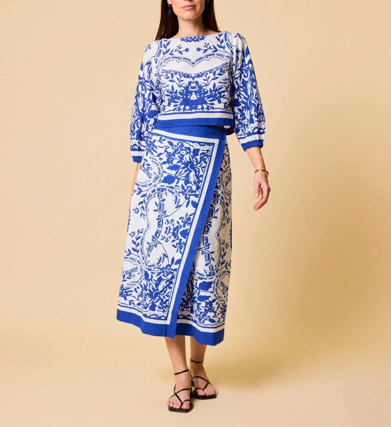 Lian Top in Altesse Print