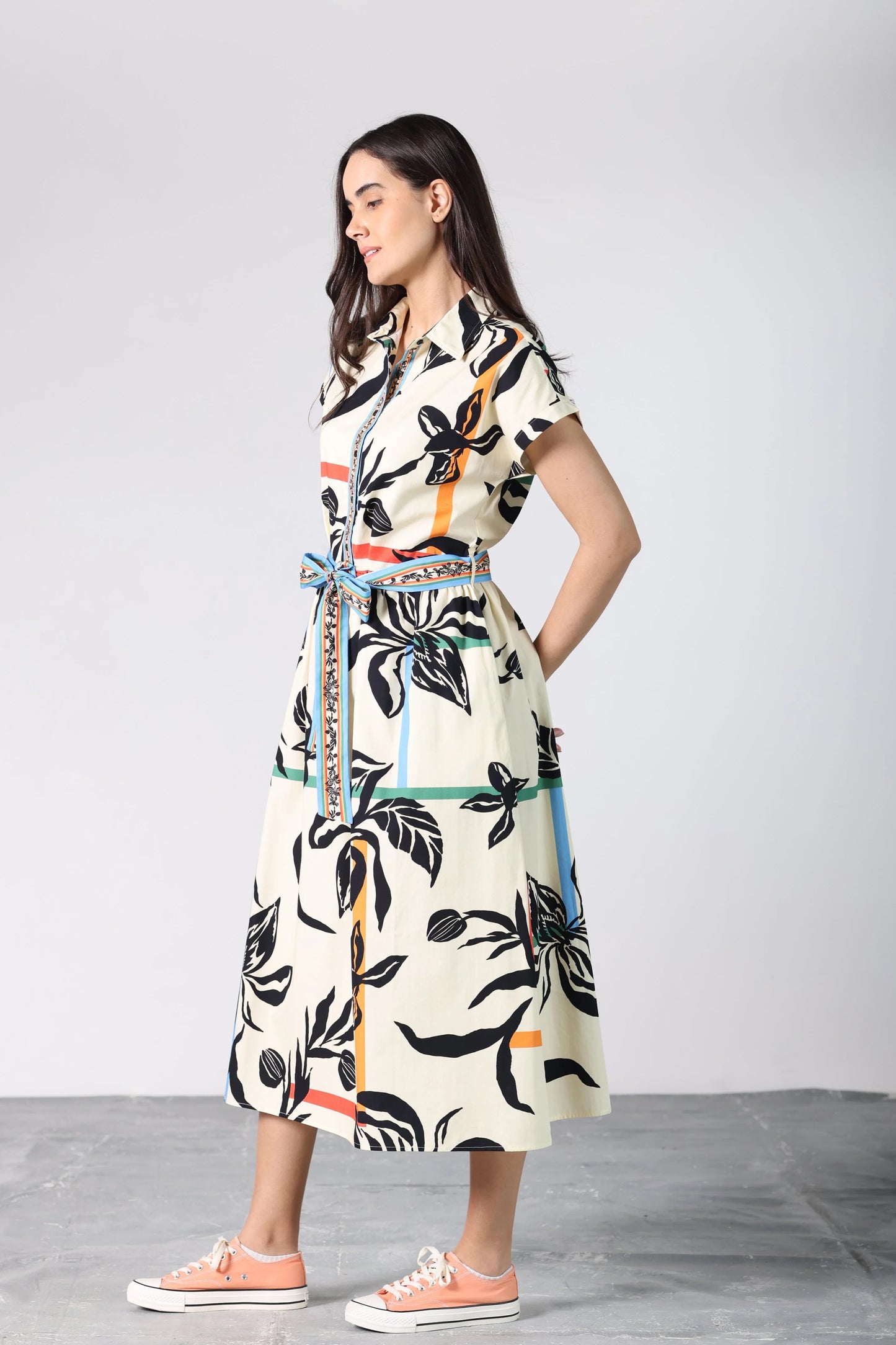 Rylie Midi Shirt Dress