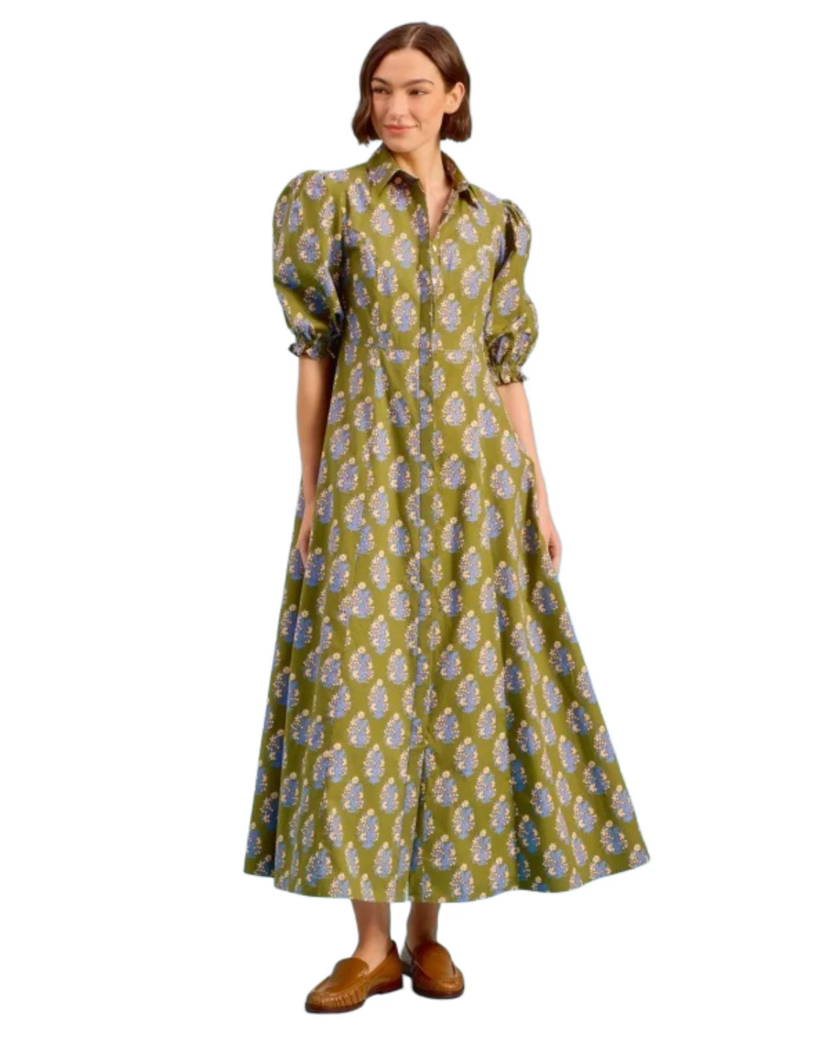 Rosie Dress in Verdant