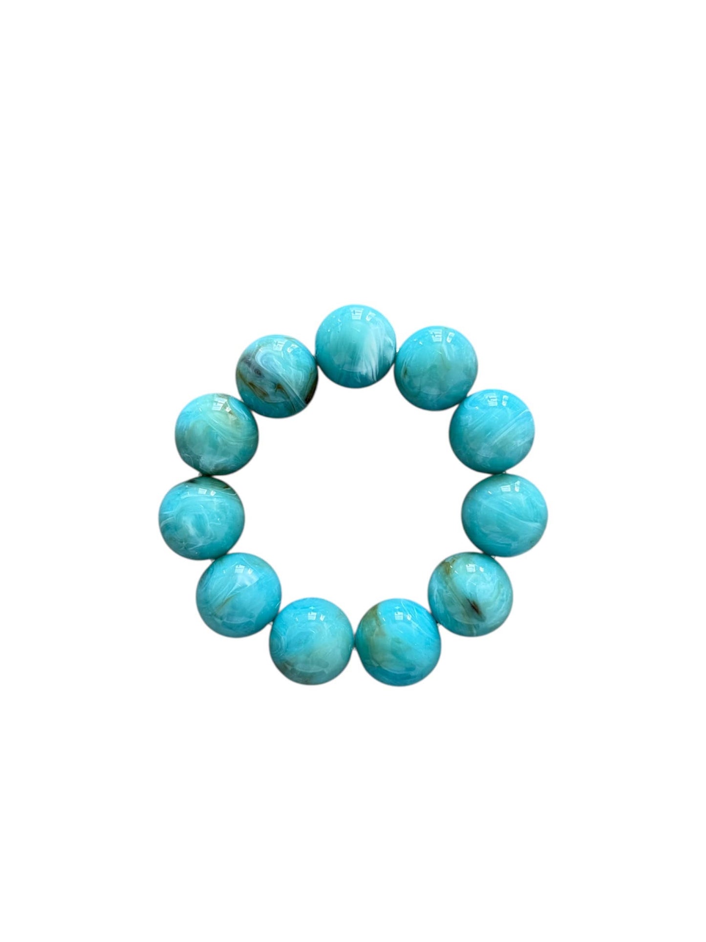 Chunky Beaded Bracelets - 5 Colors