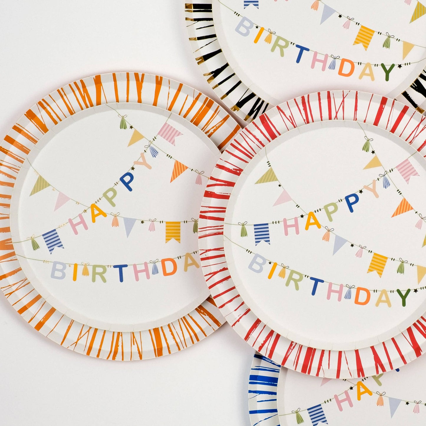 Birthday Cheer Dessert Paper Plates