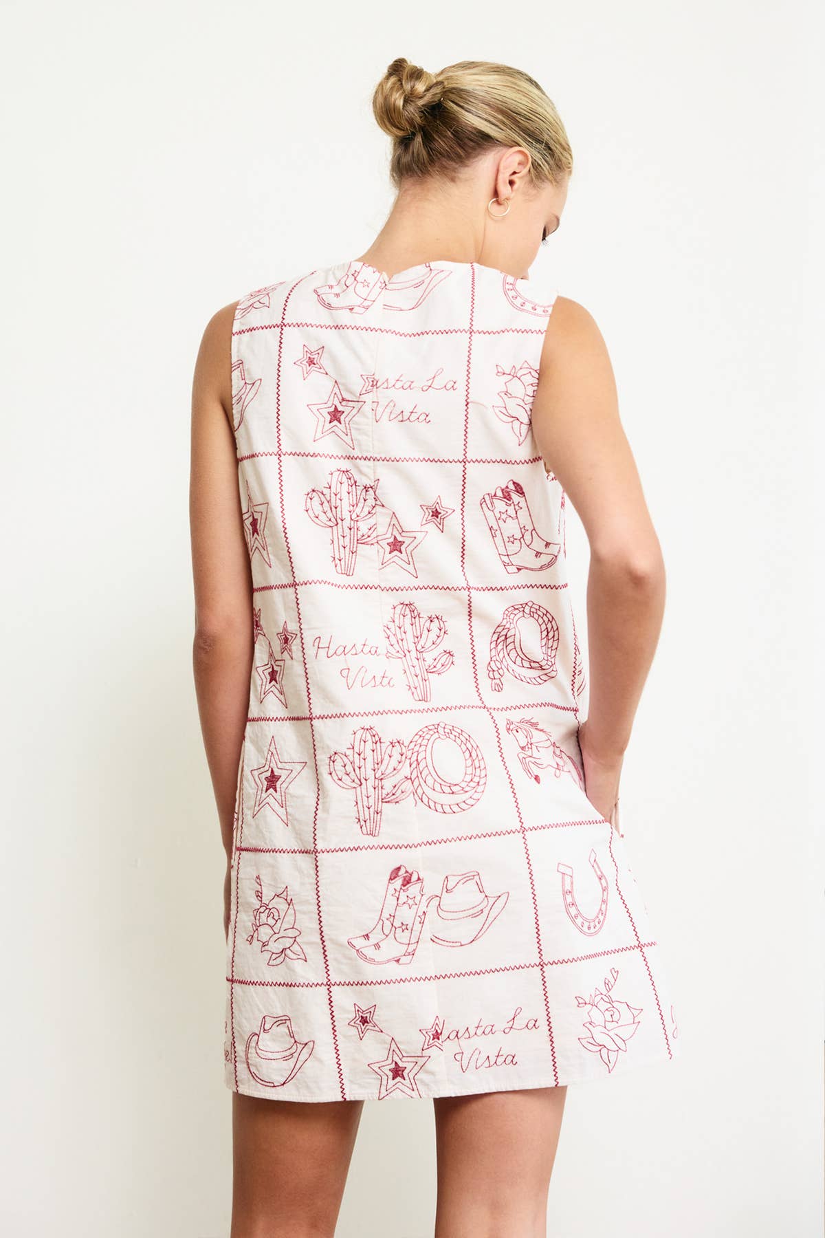 Western Flair Shift Dress