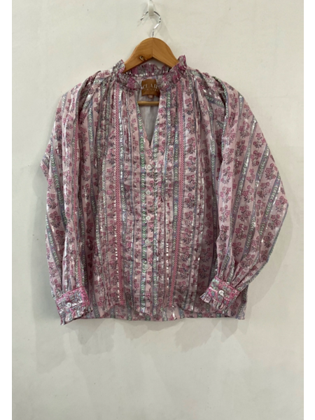 Oakley Blouse in Rosemary