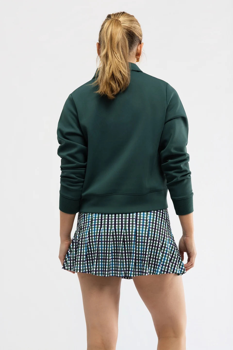 Chase Quarter Zip in Rosemary