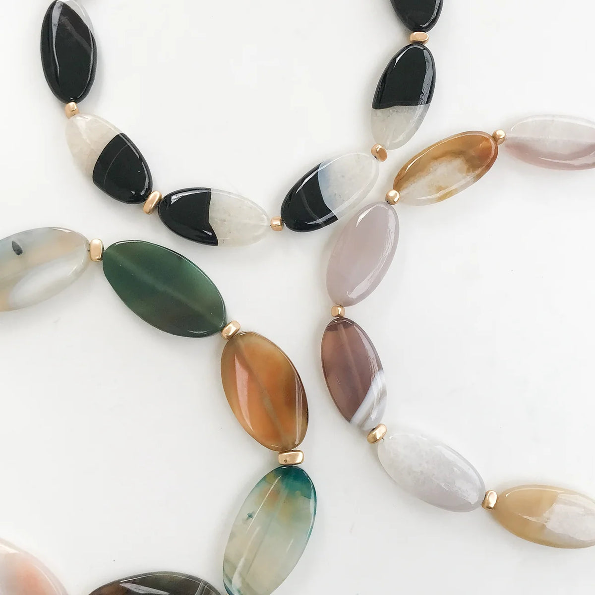 Oval Agate Necklace