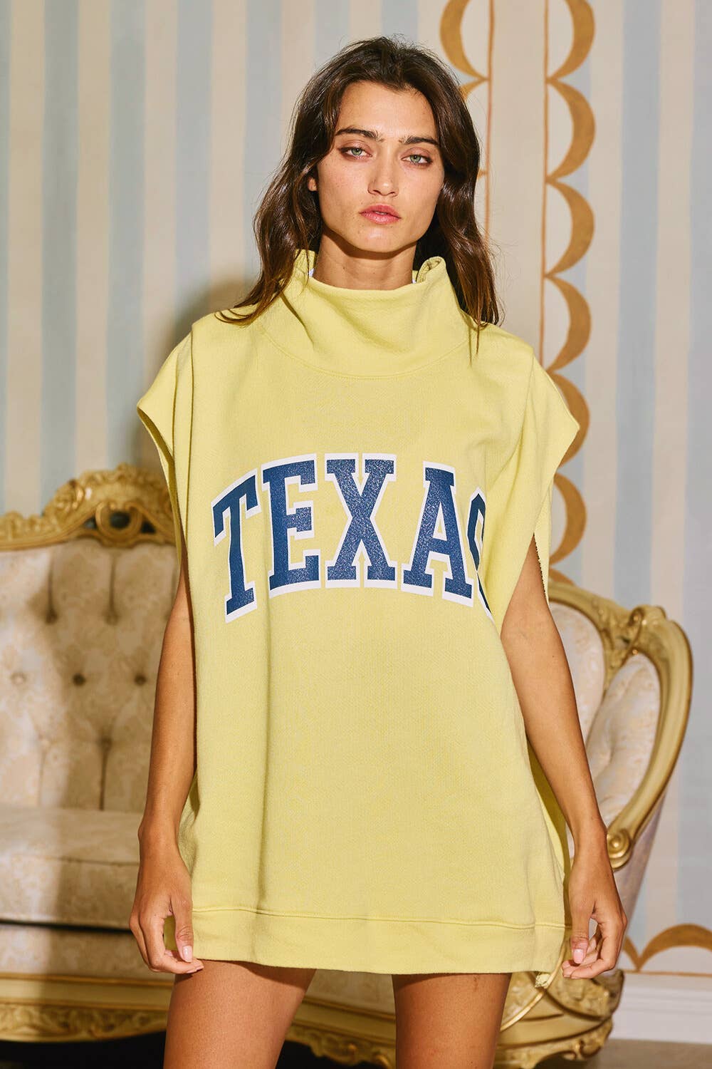 Georgia Oversized Muscle Capelet