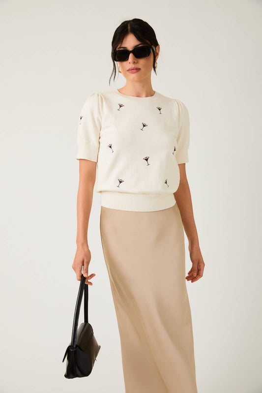 Martini Knit Sweater Top