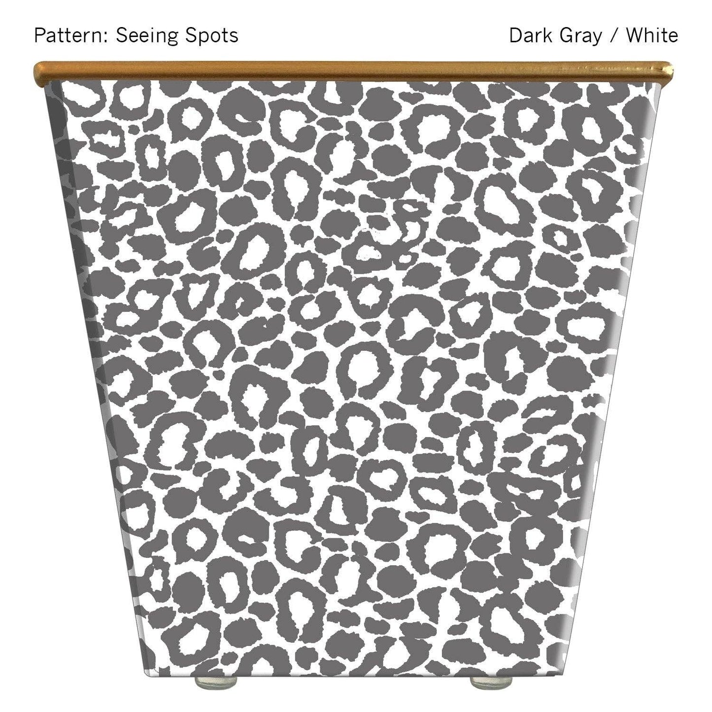 Extra Large Cachepot Container: Seeing Spots