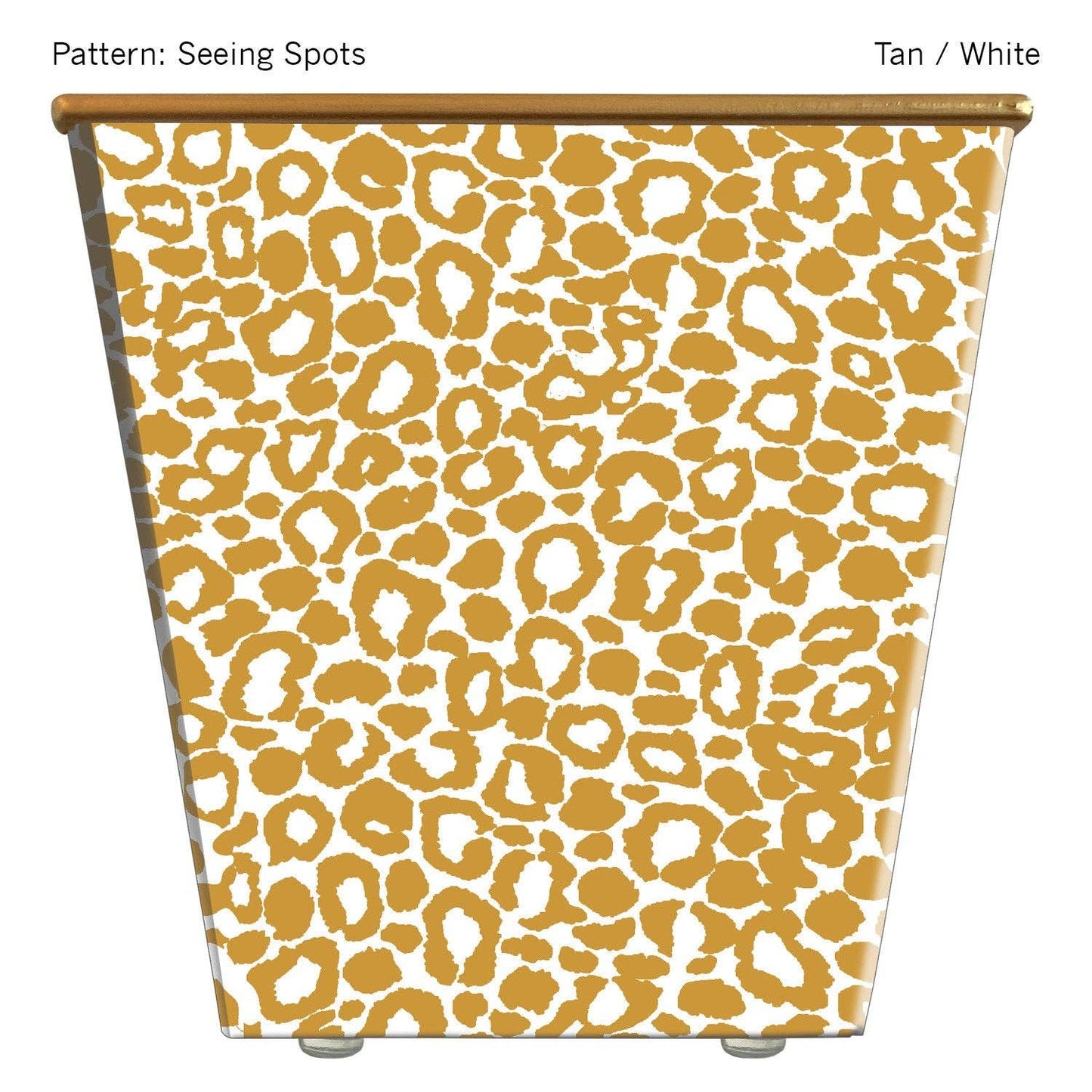 Extra Large Cachepot Container: Seeing Spots