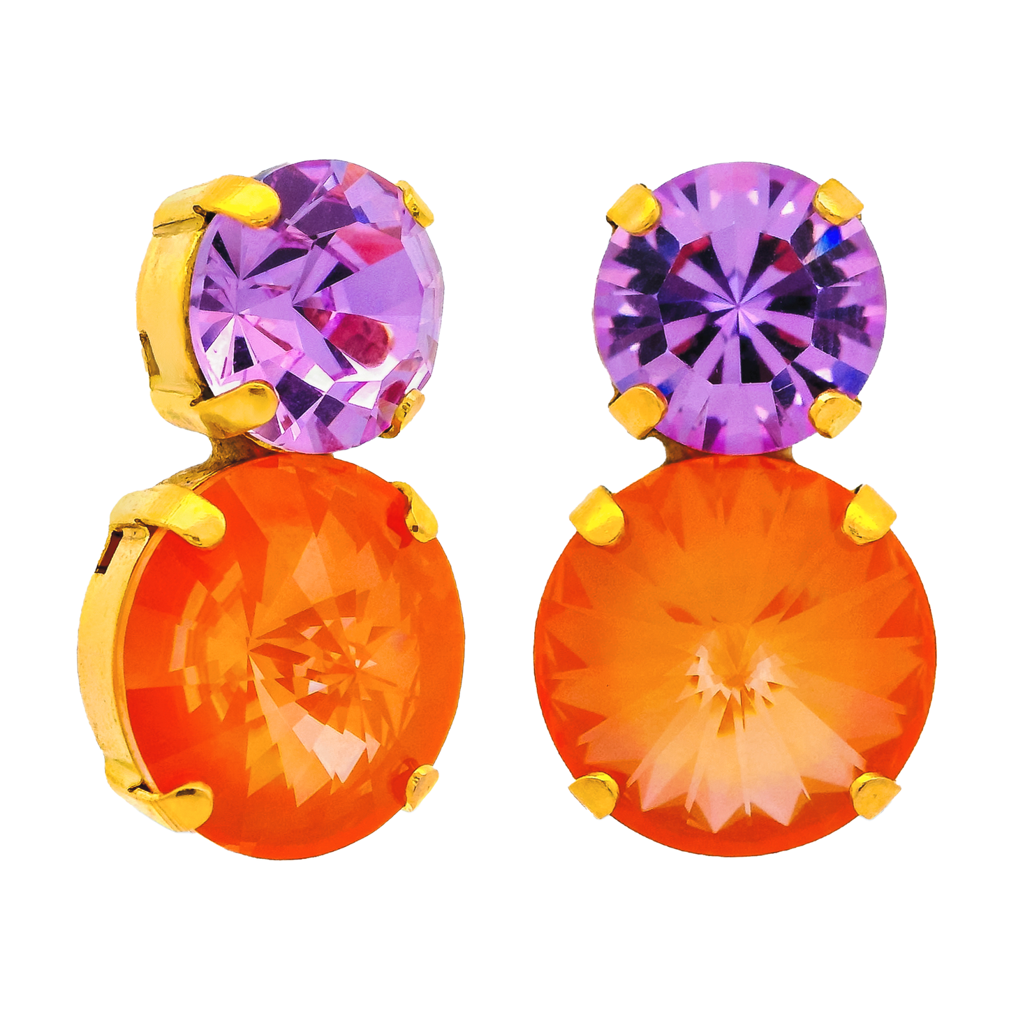 Maegan Earrings in Candy Crush