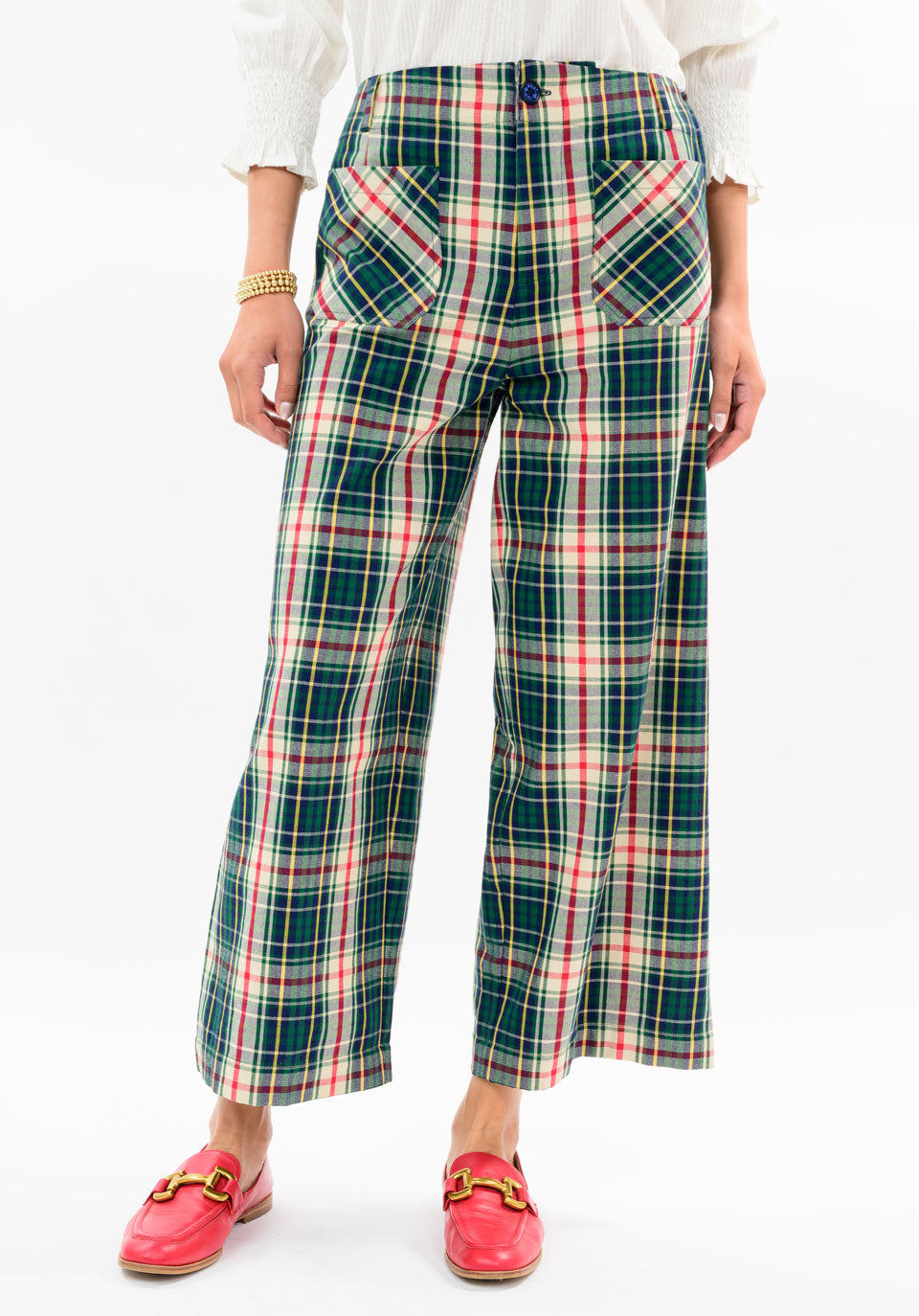 Hunter Plaid Patch Pocket Pant