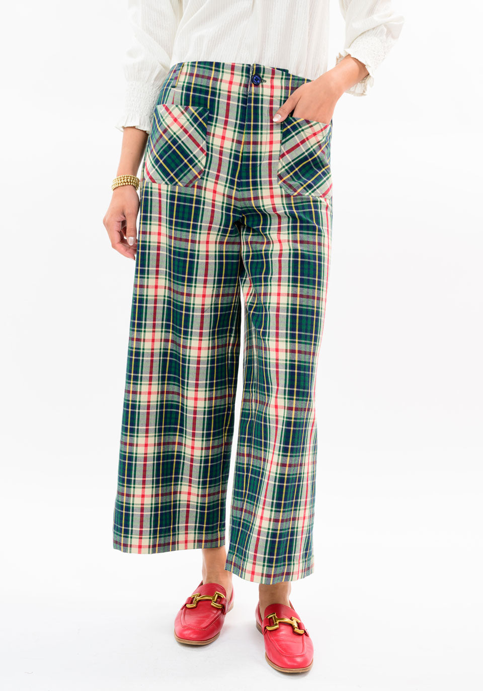 Hunter Plaid Patch Pocket Pant