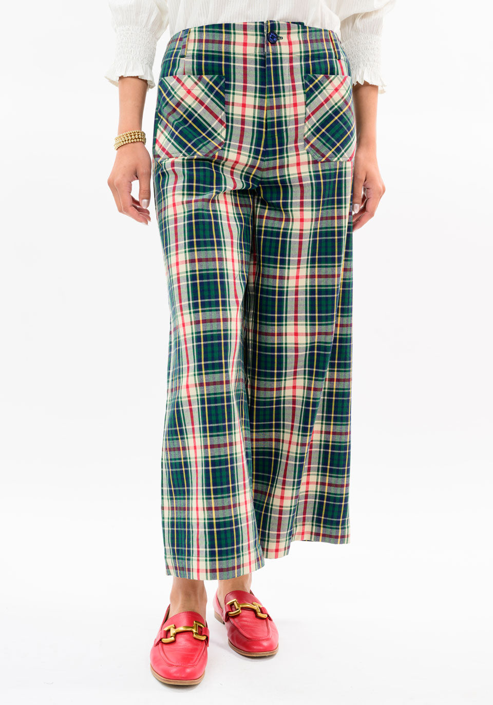 Hunter Plaid Patch Pocket Pant
