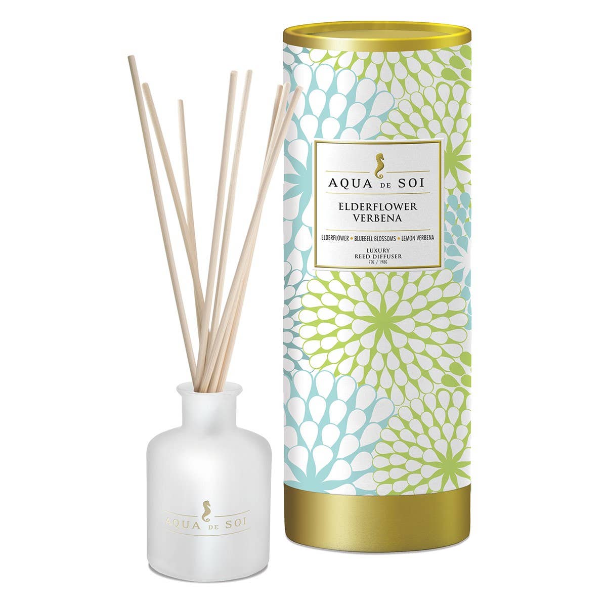 Elderflower Verbena 7oz Luxe Reed Diffuser