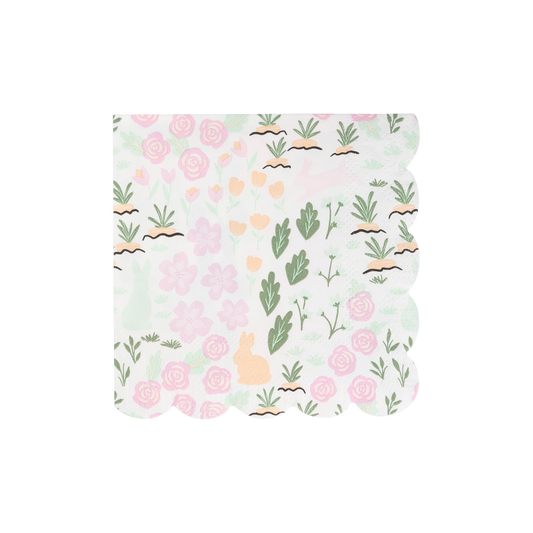 PLNP226 - Garden Scatter Paper Cocktail Napkin
