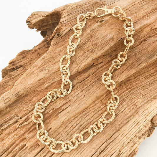 Virtue Twisted Rope Circle Chain