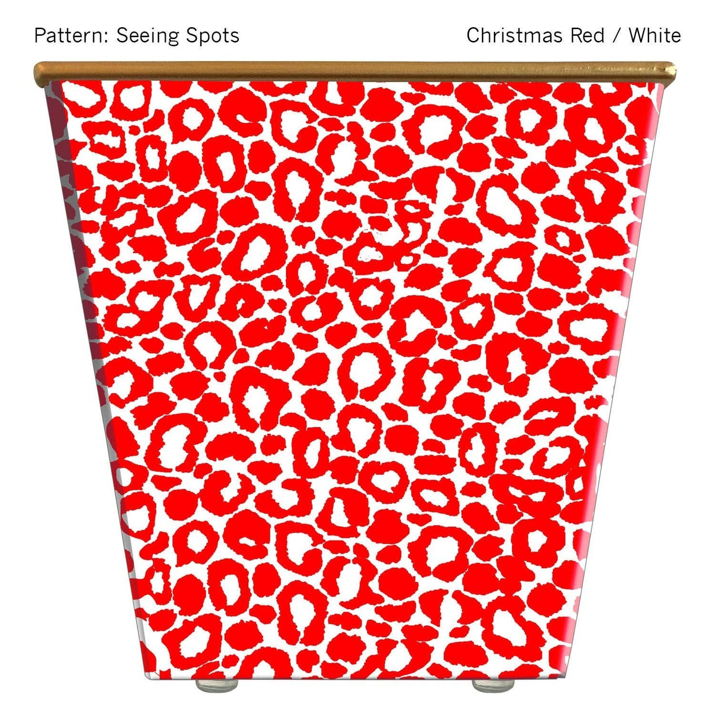 Extra Large Cachepot Container: Seeing Spots