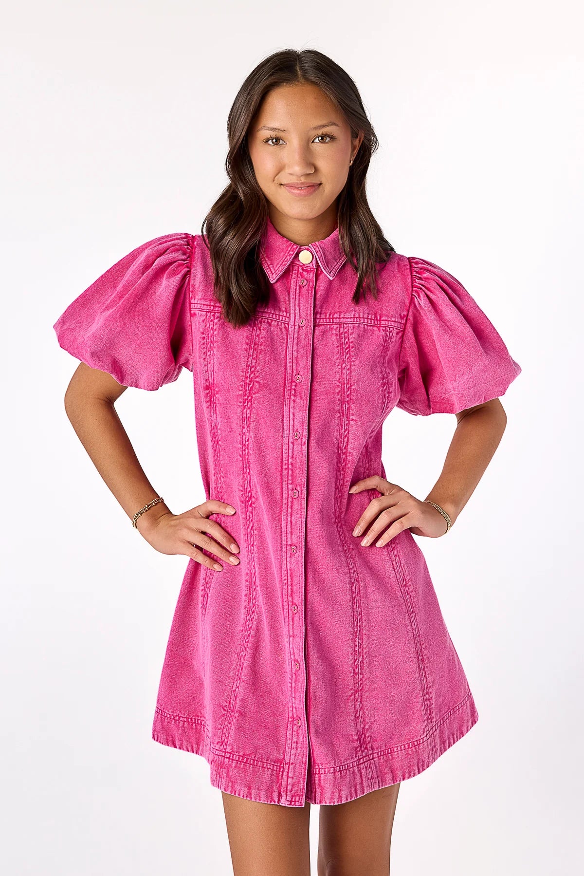 Keely Denim Mini Dress