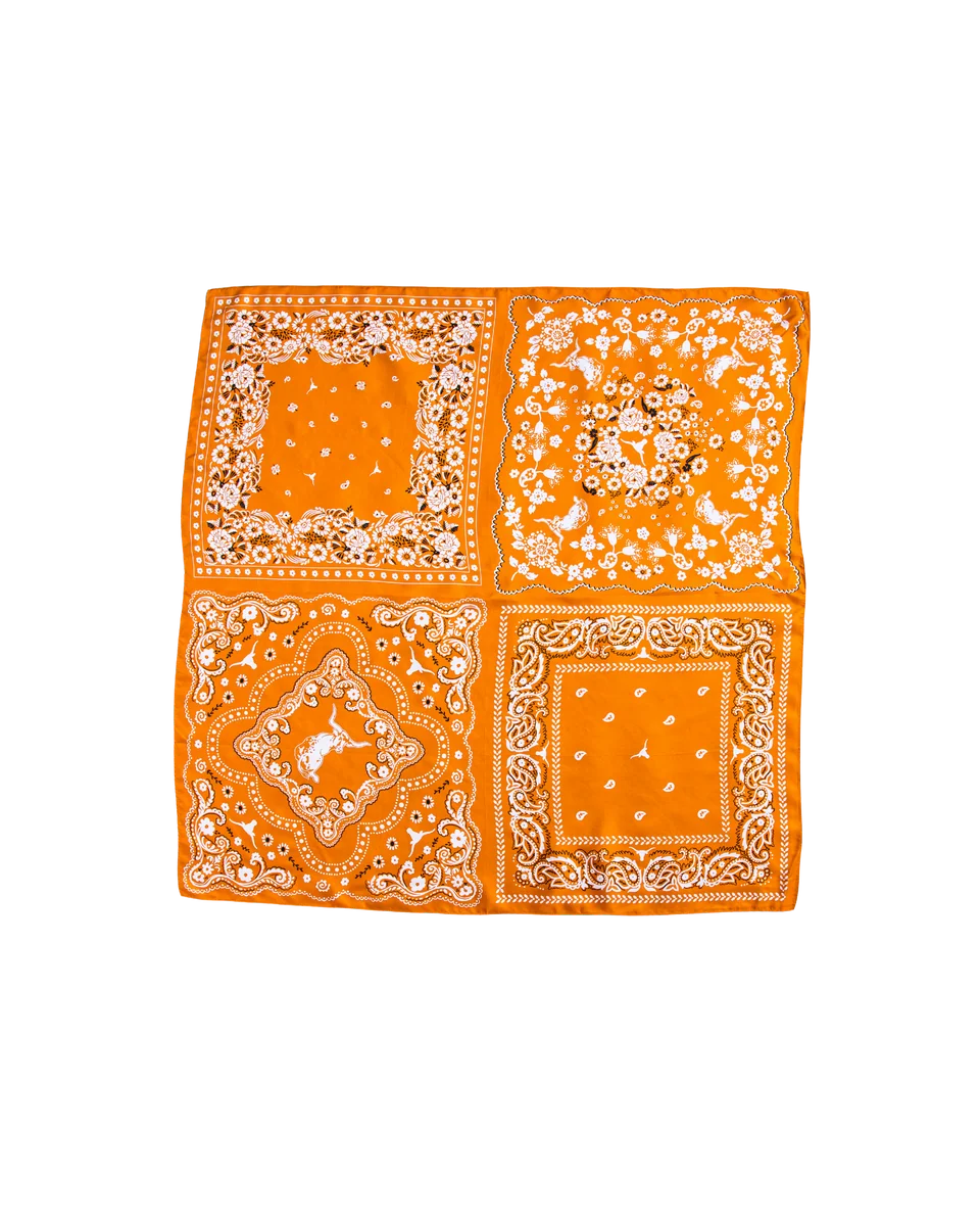 Gameday Square Silk Scarf