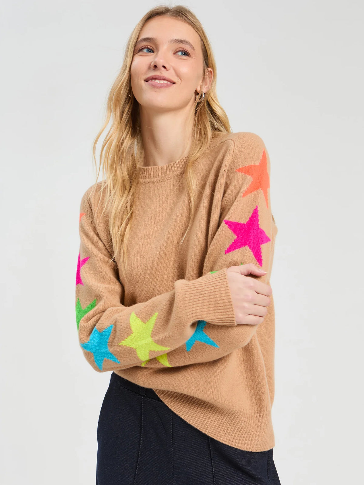 Intarsia Star Sweater