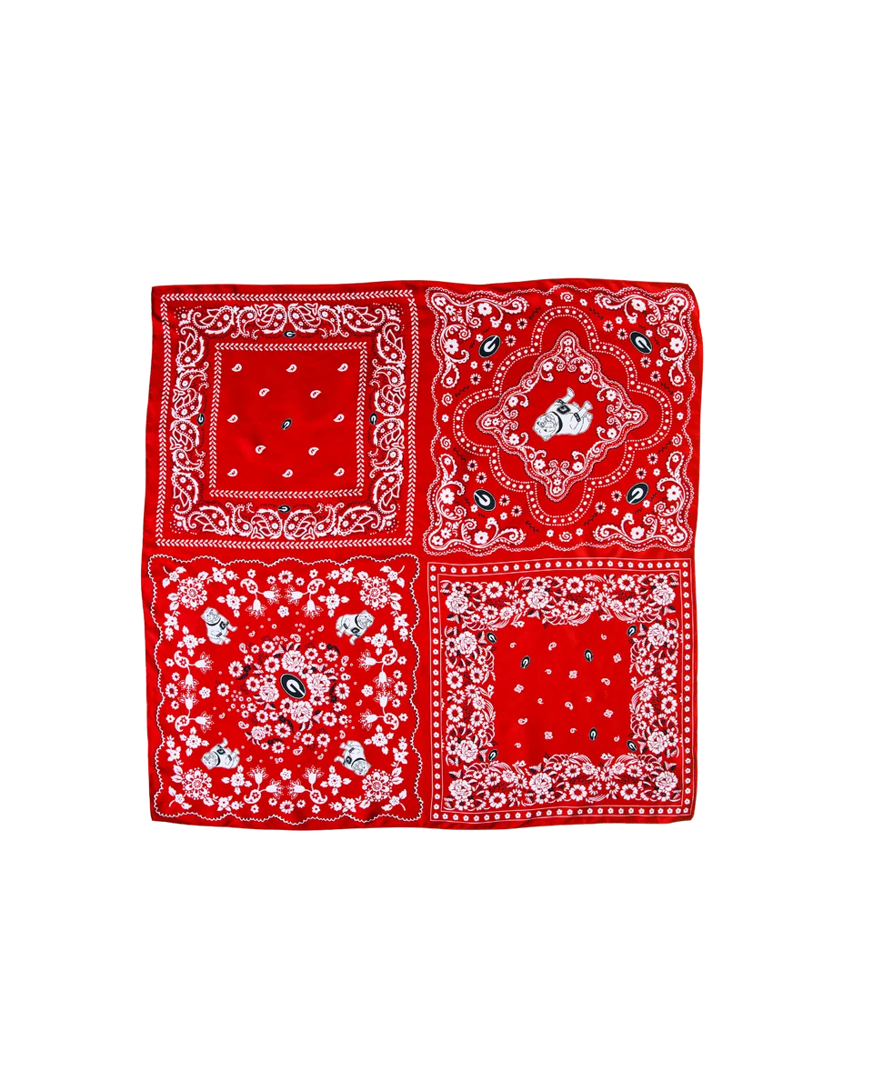 Gameday Square Silk Scarf